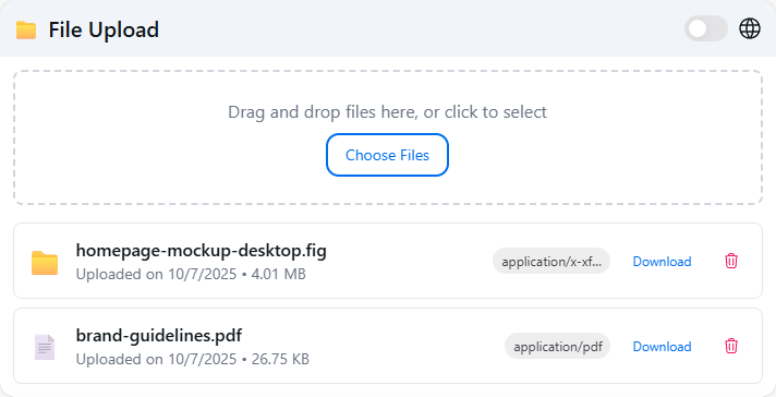 File Sharing